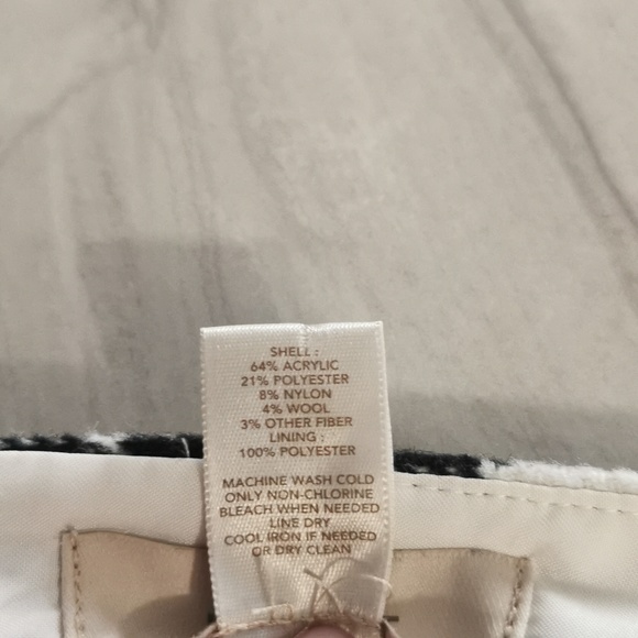 LOFT OUTFITTERS Wool Blend A line Midi skirt. Size 16 - Picture 9 of 9